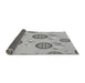 Thickness of Patterned Gray Rug, pat1084gry
