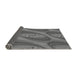 Thickness of Patterned Gray Rug, pat1090gry