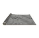 Thickness of Patterned Dark Gray Rug, pat1091gry