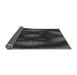 Thickness of Patterned Carbon Gray Rug, pat110gry