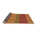 Thickness of Patterned Orange Rug, pat1102org