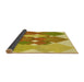 Thickness of Patterned Bold Yellow Rug, pat1107yw