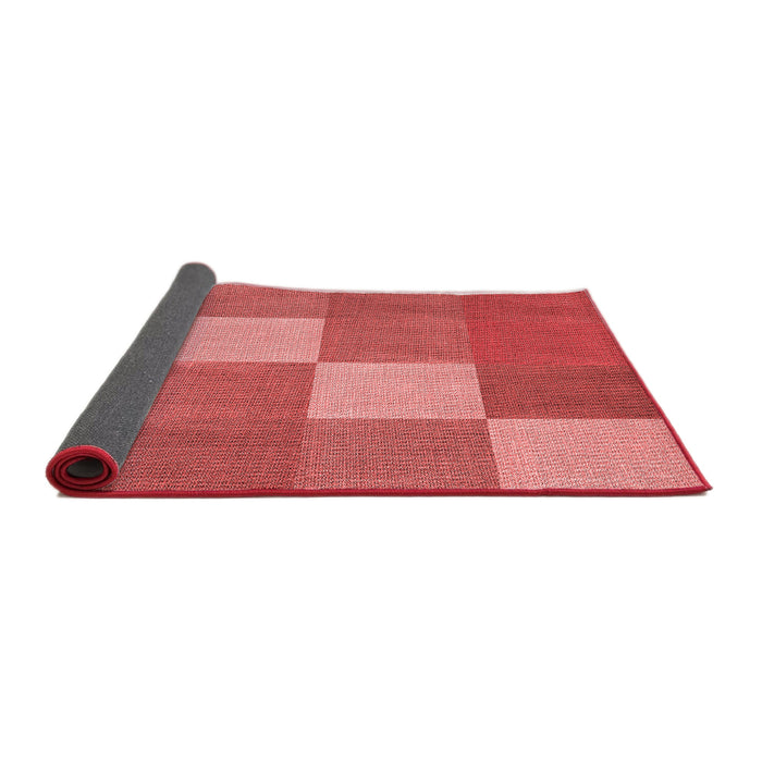 Thickness of Patterned Red Rug, pat1108rd