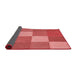 Thickness of Patterned Red Rug, pat1108rd