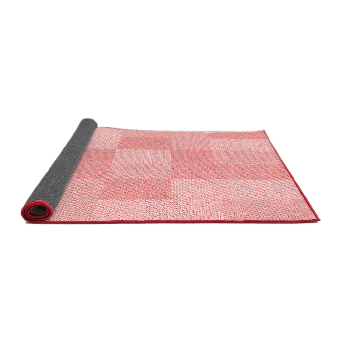 Thickness of Patterned Red Rug, pat1119rd