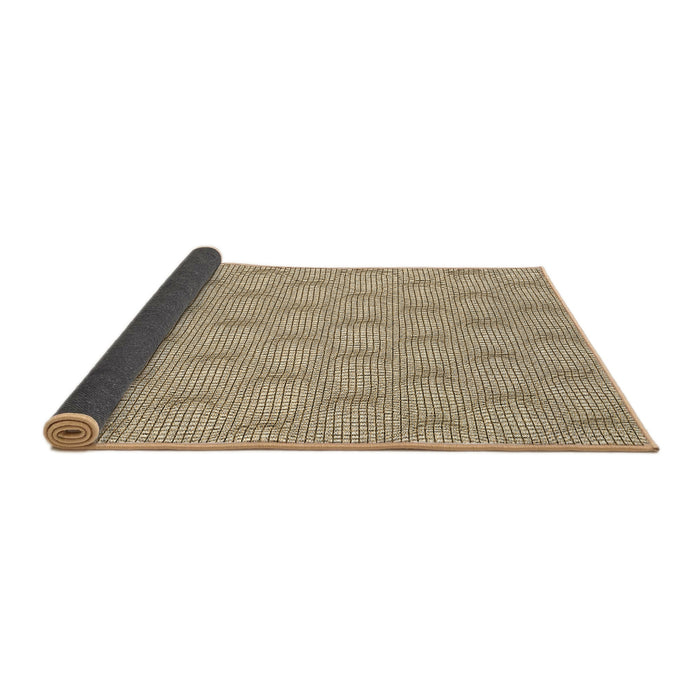 Thickness of Patterned Golden Blonde Gold Rug, pat112brn