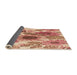 Thickness of Patterned Red Rug, pat1124org