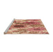 Sideview of Machine Washable Transitional Red Rug, wshpat1124org