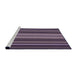 Sideview of Machine Washable Transitional Plum Purple Rug, wshpat1127pur