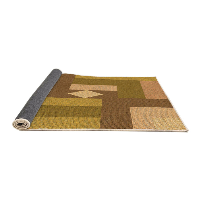 Thickness of Patterned Yellow Rug, pat1131org