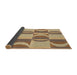 Thickness of Patterned Sienna Brown Rug, pat1135brn