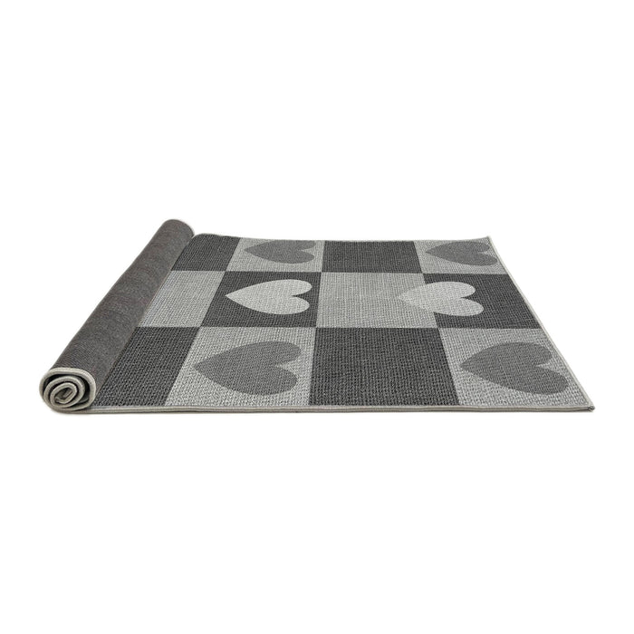 Thickness of Patterned Cloud Gray Rug, pat1138gry