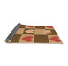 Thickness of Patterned Orange Rug, pat1138org