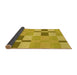 Thickness of Patterned Yellow Rug, pat1141yw