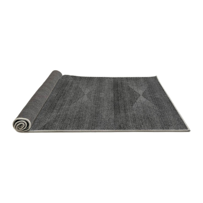 Thickness of Patterned Platinum Gray Rug, pat1142gry