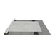 Sideview of Machine Washable Transitional Gunmetal Gray Rug, wshpat1145gry