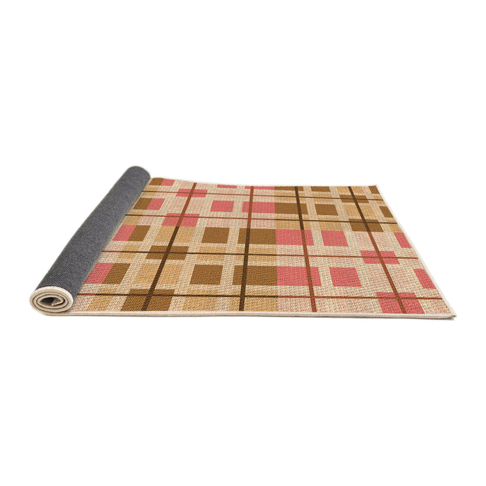 Thickness of Patterned Orange Rug, pat1155org