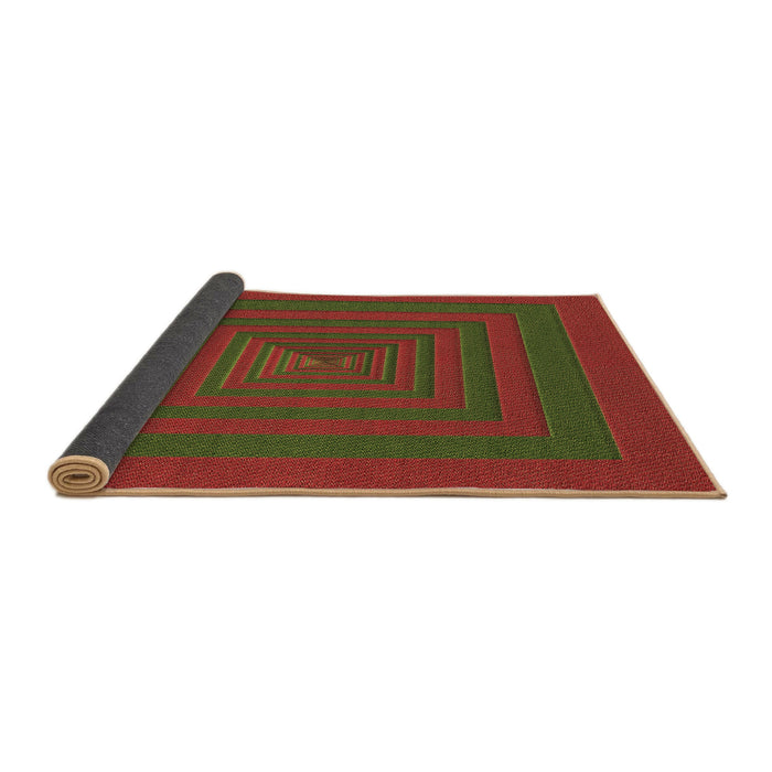 Thickness of Patterned Oak Brown Rug, pat1160brn