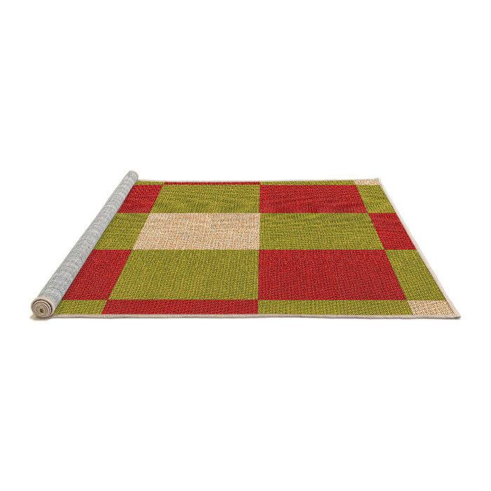 Sideview of Machine Washable Transitional Red Rug, wshpat1162org