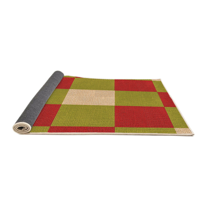 Thickness of Patterned Red Rug, pat1162org