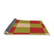 Thickness of Patterned Red Rug, pat1162org