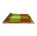 Thickness of Patterned Red Rug, pat1162yw