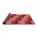 Thickness of Patterned Red Rug, pat1163rd