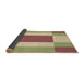 Thickness of Patterned Chestnut Red Rug, pat1164brn