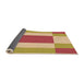 Thickness of Patterned Red Rug, pat1164org