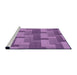 Sideview of Machine Washable Transitional Violet Purple Rug, wshpat1166pur