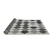 Thickness of Patterned Platinum Silver Gray Rug, pat1170gry