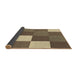 Thickness of Patterned Sepia Brown Rug, pat1171brn