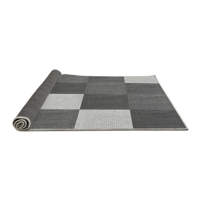 Thickness of Patterned Dark Gray Rug, pat1171gry