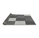 Thickness of Patterned Dark Gray Rug, pat1171gry