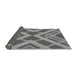 Thickness of Patterned Gray Rug, pat1172gry