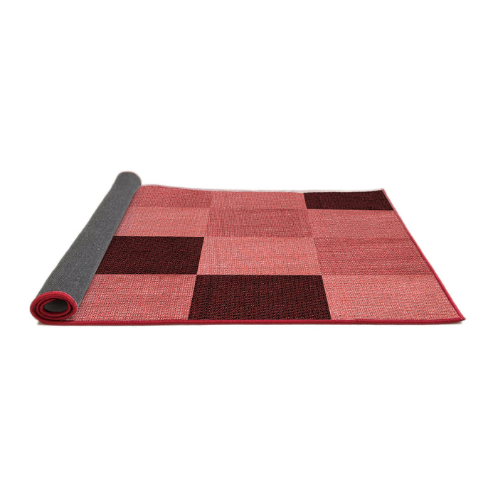 Thickness of Patterned Red Rug, pat1177rd