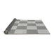 Thickness of Patterned Gray Rug, pat1190gry