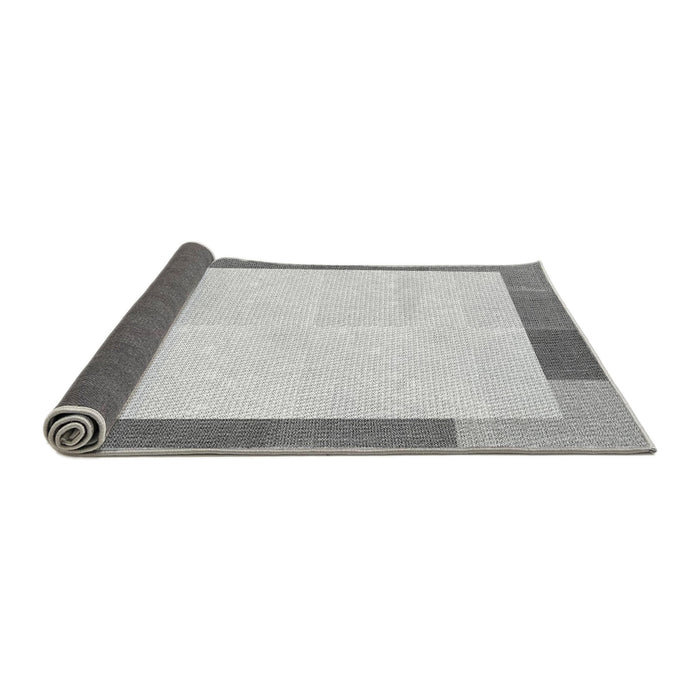 Thickness of Patterned Platinum Gray Rug, pat1194gry