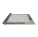 Thickness of Patterned Platinum Gray Rug, pat1194gry