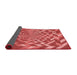 Thickness of Patterned Red Rug, pat1198rd