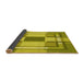 Thickness of Patterned Yellow Rug, pat1199yw