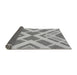 Thickness of Patterned Platinum Silver Gray Rug, pat1200gry