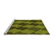 Sideview of Machine Washable Transitional Pistachio Green Rug, wshpat1202org