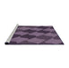 Sideview of Machine Washable Transitional Plum Purple Rug, wshpat1202pur