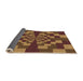 Thickness of Patterned Orange Rug, pat1205org