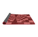 Thickness of Patterned Red Rug, pat1205rd