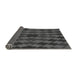 Thickness of Patterned Black Rug, pat1207gry