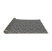 Thickness of Patterned Black Rug, pat1208gry