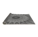 Thickness of Patterned Carbon Gray Rug, pat121gry