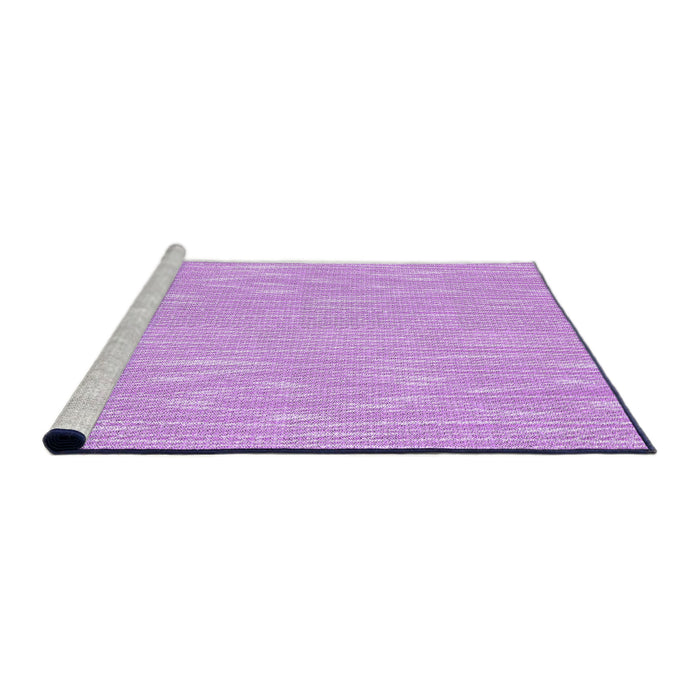 Sideview of Machine Washable Transitional Purple Rug, wshpat1215pur